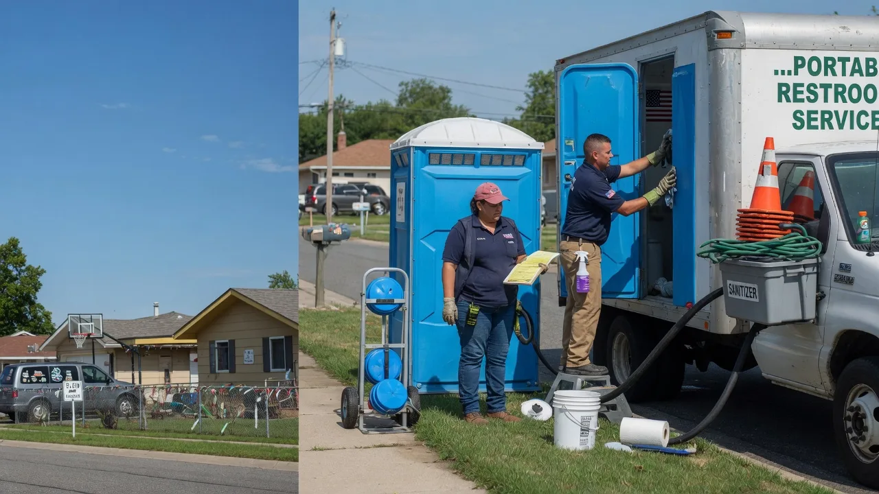 Porta Potty Rental in Lillian, TX near me